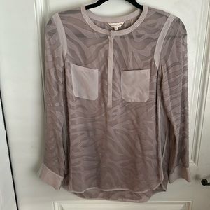Rebecca Taylor Long Sleeve Blouse, Size 2